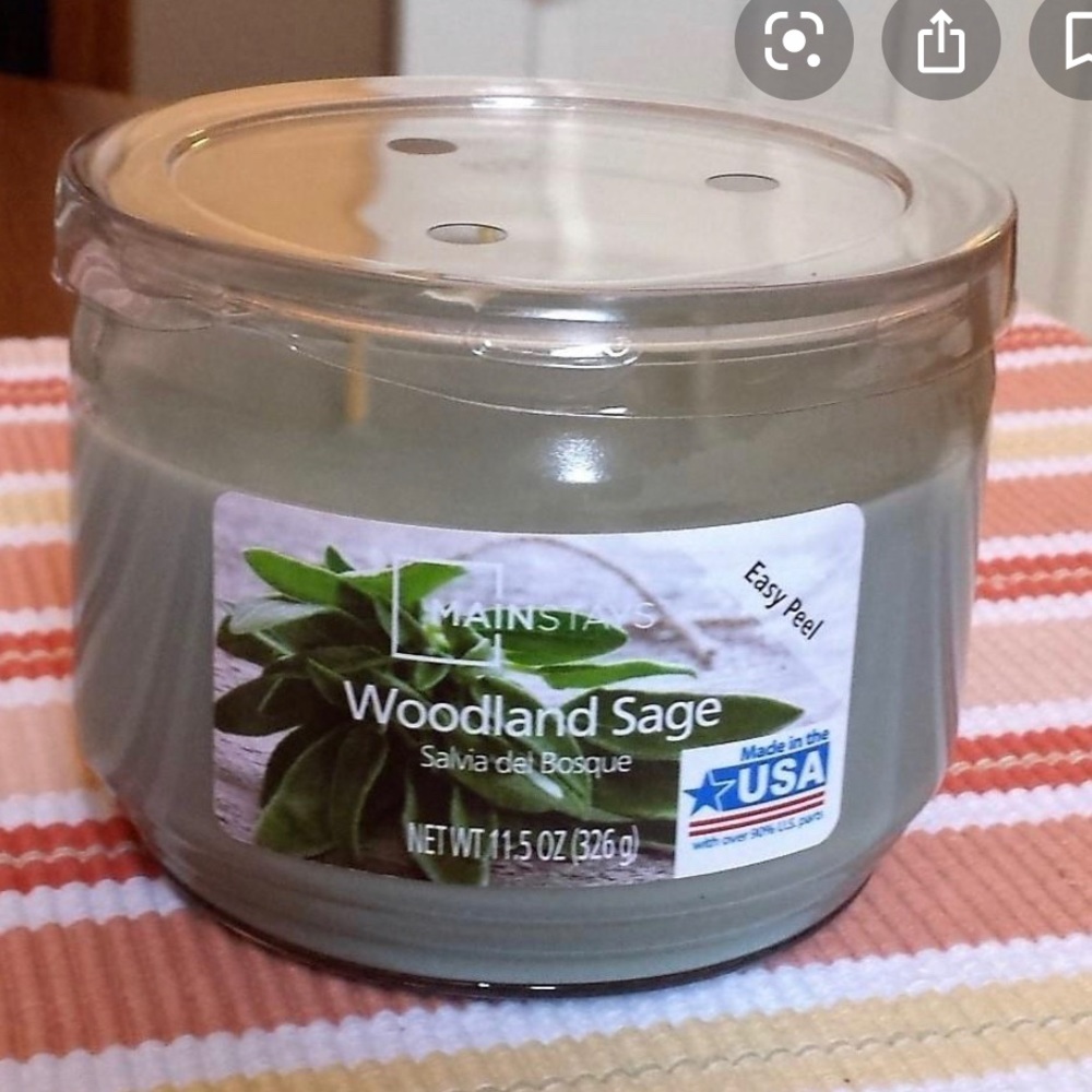 HELP, WOODLAND SAGE CANDLE